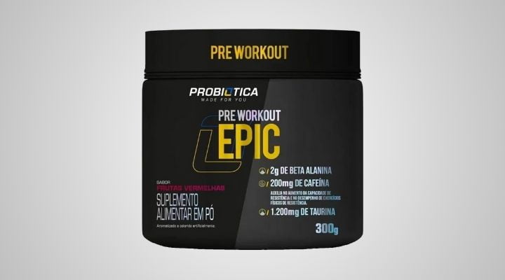 Pré-treino Epic é bom