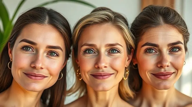 Compatibilidade de vitamina C e ácido hialurônico com diferentes tipos de pele seca, oleosa ou sensível.