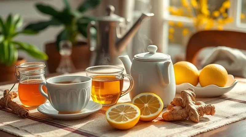 Dicas naturais para aliviar sintomas de gripe sem uso de medicamentos como Benegrip.