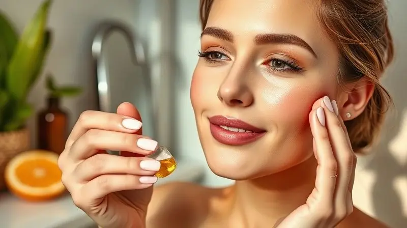 Rotina de cuidados com a pele usando ingredientes naturais para manter juventude.