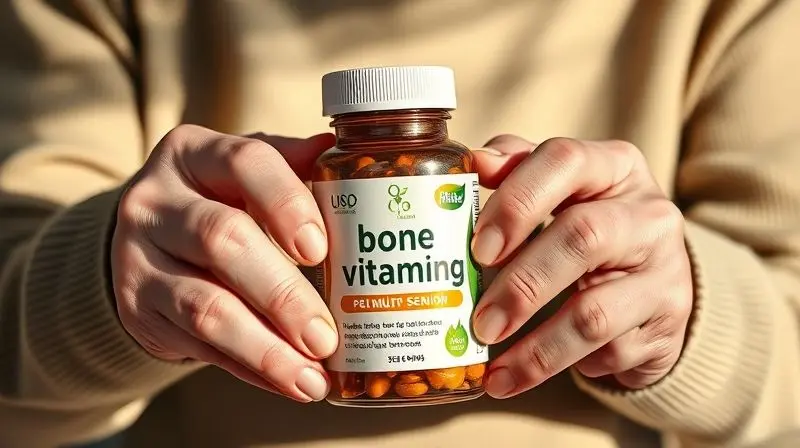 Multivitamínicos para idosos fortalecendo imunidade e saúde óssea com nutrientes adaptados à idade.