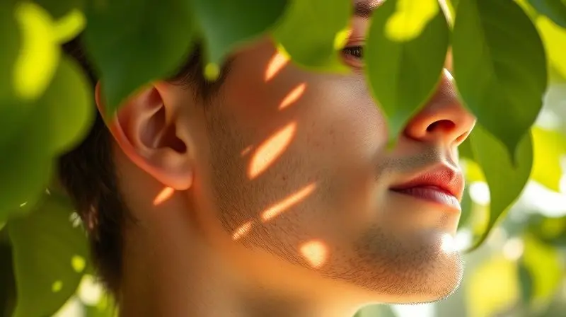 Luz solar natural absorvida pela pele para síntese de vitamina D3, benefícios para absorção de cálcio.