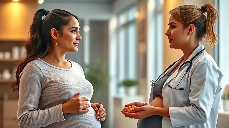 Consulta profissional: orientação médica para suplementos durante a amamentação.