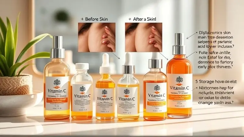 Dúvidas comuns sobre uso de vitamina C e ácido hialurônico em séruns para pele saudável.