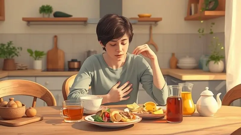 Gerenciamento de problemas digestivos comuns após cirurgia de vesícula com alimentação adequada.