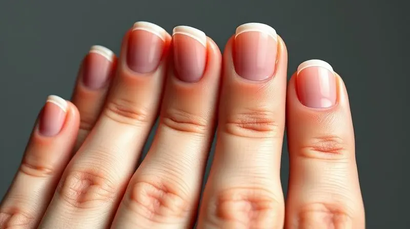 Unhas fortes e saudáveis graças ao suplemento de vitaminas.