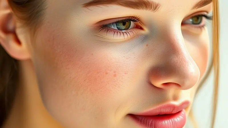 Pele radiante e hidratada com benefícios de vitaminas.